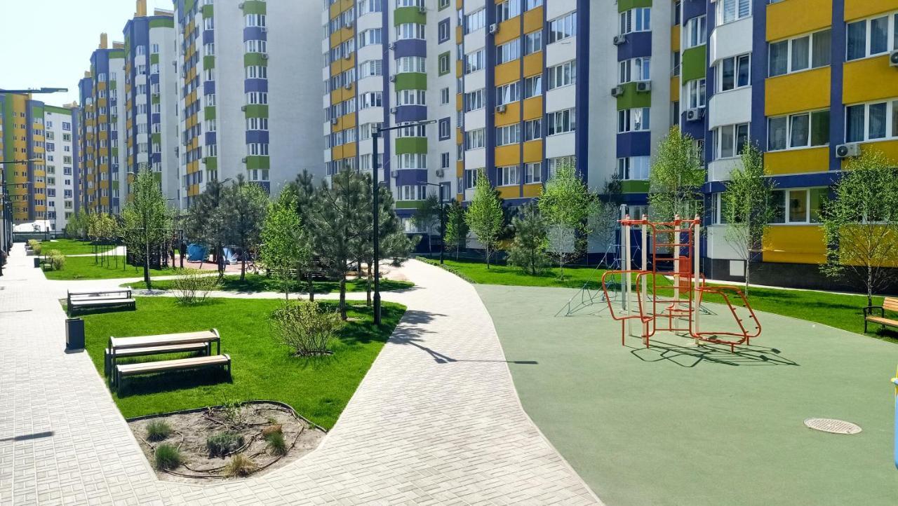 0157 Сучасні Нові Апартаменти Жк Щасливий เคียฟ ภายนอก รูปภาพ